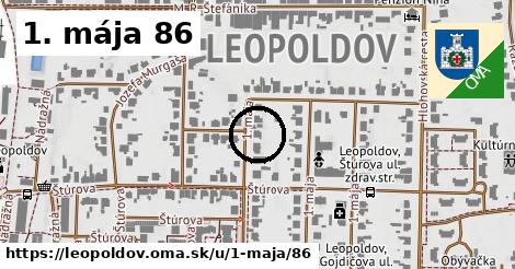 1. mája 86, Leopoldov