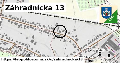 Záhradnícka 13, Leopoldov