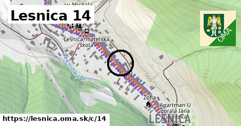 Lesnica <span class="supisne">14</span>