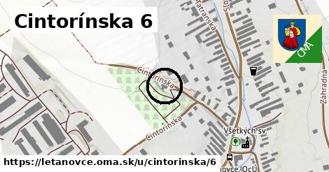 Cintorínska 6, Letanovce