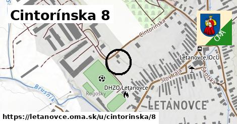 Cintorínska 8, Letanovce