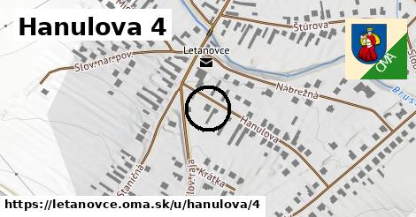 Hanulova 4, Letanovce