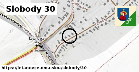 Slobody 30, Letanovce