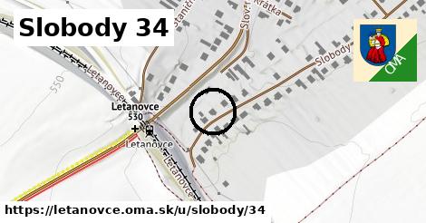 Slobody 34, Letanovce