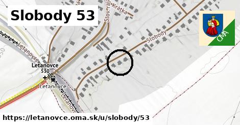 Slobody 53, Letanovce