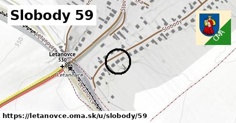 Slobody 59, Letanovce