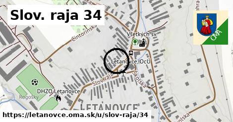 Slov. raja 34, Letanovce
