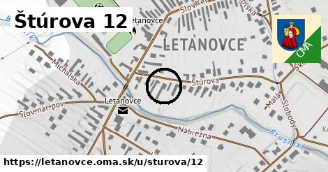 Štúrova 12, Letanovce