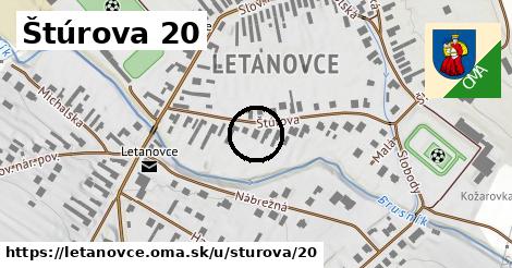 Štúrova 20, Letanovce