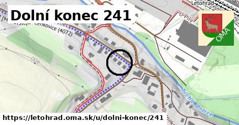 Dolní konec 241, Letohrad