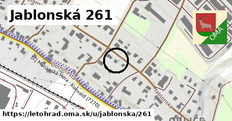 Jablonská 261, Letohrad