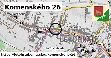 Komenského 26, Letohrad