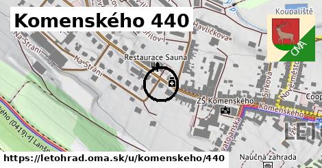Komenského 440, Letohrad