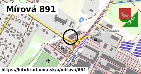 Mírová 891, Letohrad