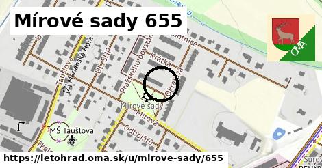 Mírové sady 655, Letohrad