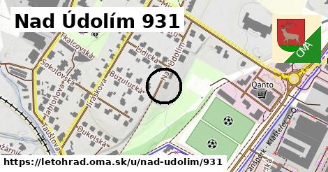 Nad Údolím 931, Letohrad
