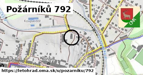 Požárníků 792, Letohrad