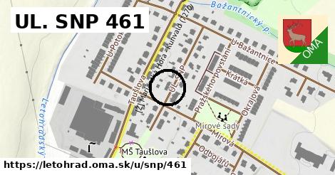 UL. SNP 461, Letohrad
