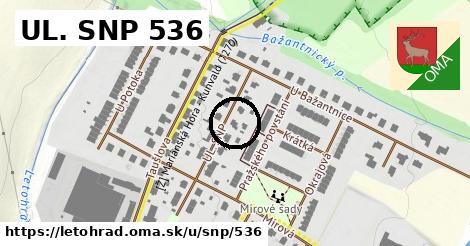 UL. SNP 536, Letohrad
