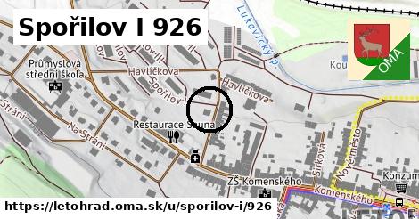 Spořilov I 926, Letohrad