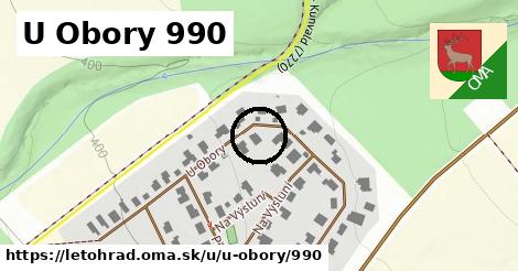 U Obory 990, Letohrad