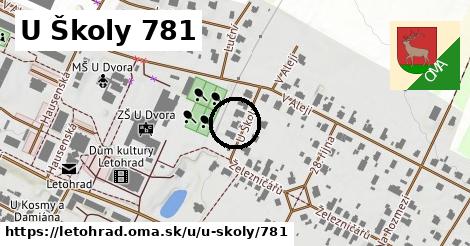 U Školy 781, Letohrad