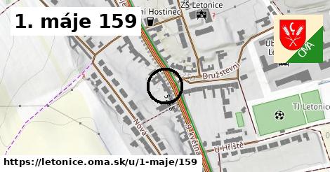 1. máje 159, Letonice