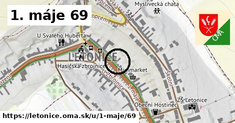 1. máje 69, Letonice