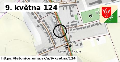 9. května 124, Letonice