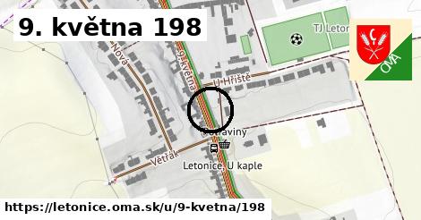 9. května 198, Letonice