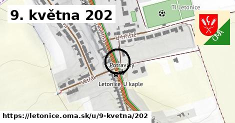 9. května 202, Letonice