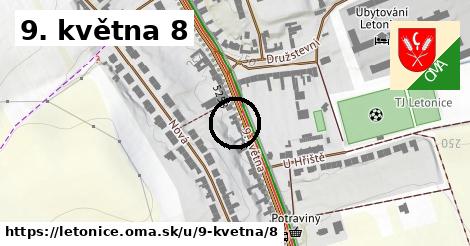 9. května 8, Letonice