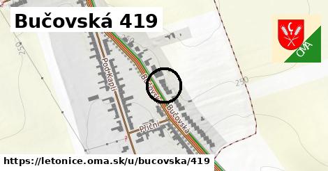 Bučovská 419, Letonice