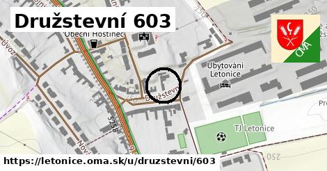 Družstevní 603, Letonice