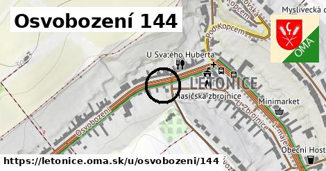 Osvobození 144, Letonice