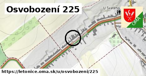 Osvobození 225, Letonice