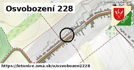 Osvobození 228, Letonice