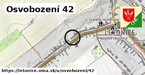 Osvobození 42, Letonice