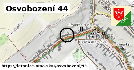 Osvobození 44, Letonice