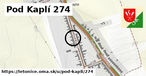 Pod Kaplí 274, Letonice