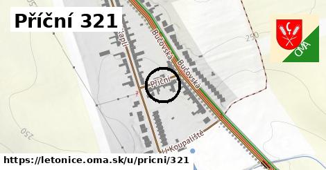 Příční 321, Letonice