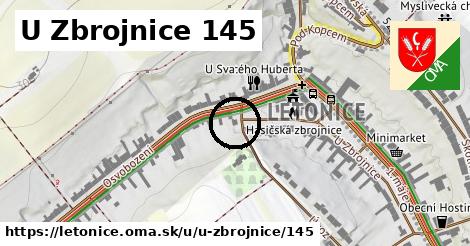 U Zbrojnice 145, Letonice