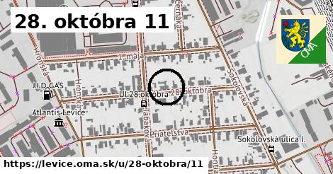 28. októbra 11, Levice