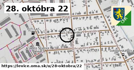 28. októbra 22, Levice