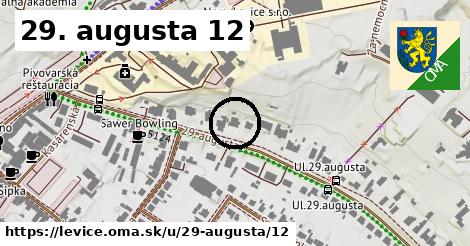 29. augusta 12, Levice