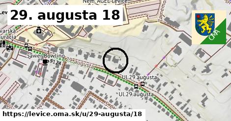 29. augusta 18, Levice