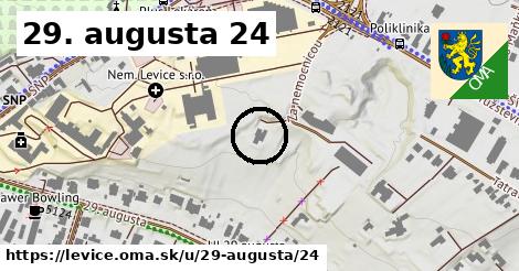 29. augusta 24, Levice