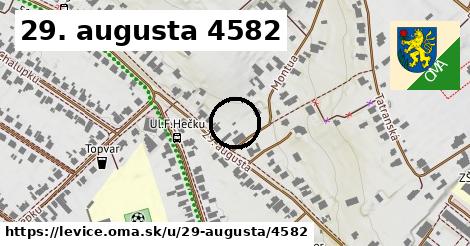 29. augusta 4582, Levice