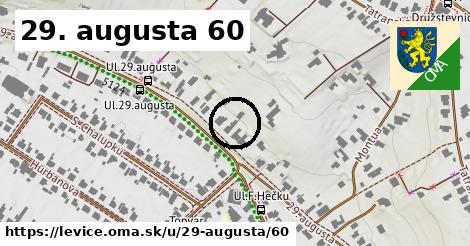 29. augusta 60, Levice