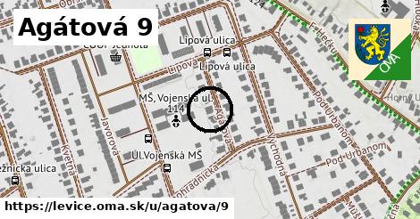 Agátová 9, Levice